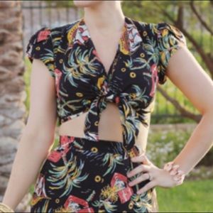 Trashy Diva Alexa tie too Pirates Size 2